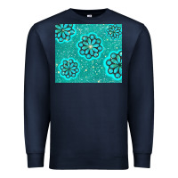 Navy glitter turquoise Premium Sweatshirt - TumblerDesignByShophia