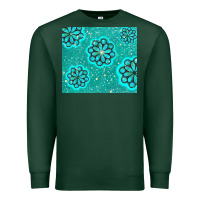 Sports Green glitter turquoise Premium Sweatshirt - TumblerDesignByShophia