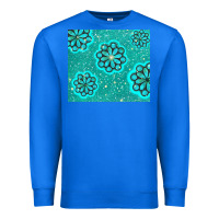 True Royal glitter turquoise Premium Sweatshirt - TumblerDesignByShophia