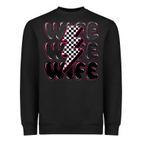 Black wife wife wife Heavyweight Sweatshirt - MaliasSmallBusiness