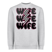 Wife Wife Wife Heavyweight Sweatshirt | Teevron