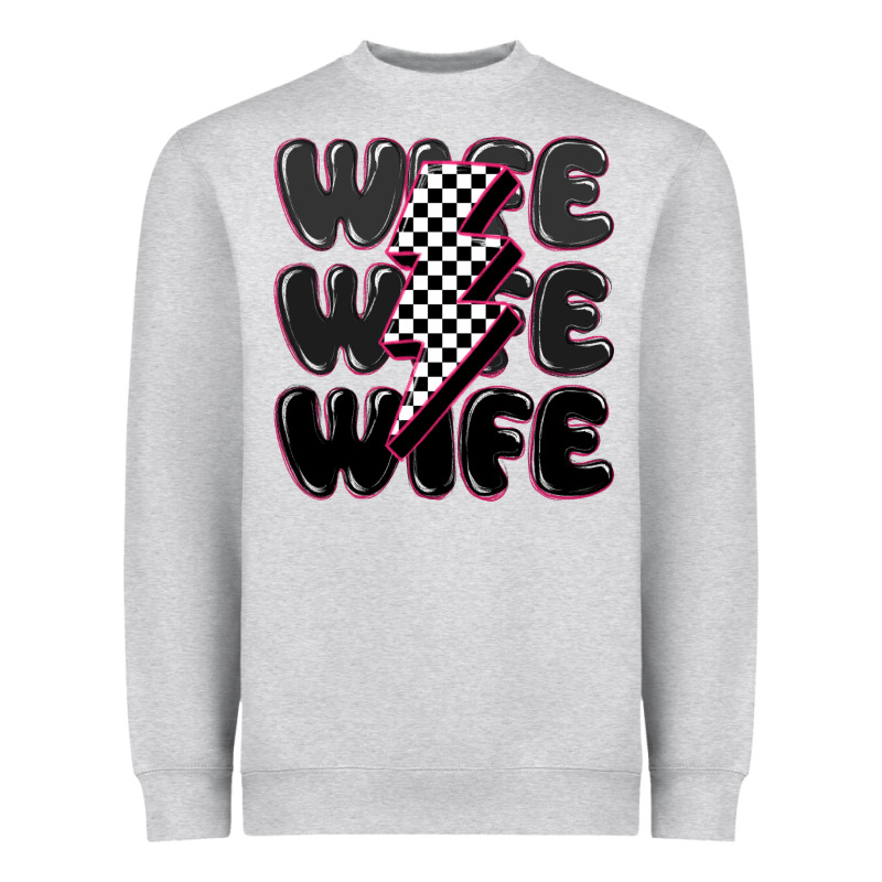 Wife Wife Wife Heavyweight Sweatshirt by MaliasSmallBusiness | Teevron