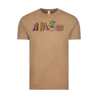 Vintage Coffee book tropes Vintage Tee - MaliasSmallBusiness