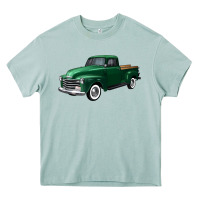 Arona western green truck right 34 view Heavy Core Tee - FaDigitalArtStudio