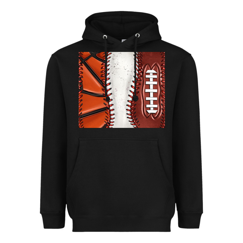 Baseball And Basketball And Football Tumbler Tbs Heavyweight Hoodie by TumblerDesignByShophia | Teevron