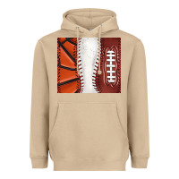Mushroom baseball and basketball and football tumbler tbs Heavyweight Hoodie - TumblerDesignByShophia