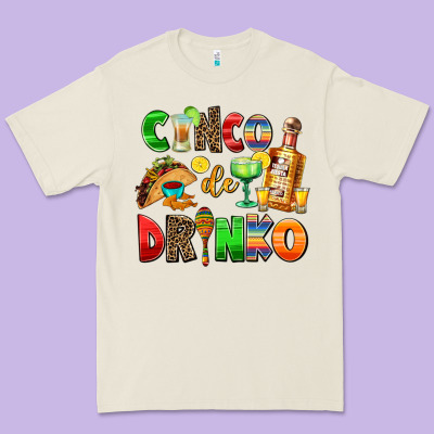 Cinco De Mayo Premium Tee Designed By Adodesignshop