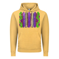 Vintage Mustard mardi gras brushstrokes Vintage Hoodie - Jasminsmagicworld