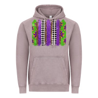 Vintage Zinc mardi gras brushstrokes Vintage Hoodie - Jasminsmagicworld