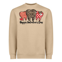 Mushroom dentist happy valentines day Heavyweight Sweatshirt - MaliasSmallBusiness