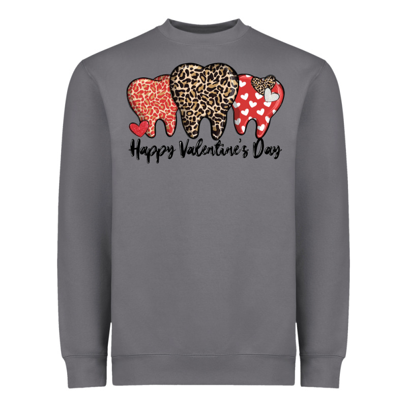 Dentist Happy Valentines Day Heavyweight Sweatshirt by MaliasSmallBusiness | Teevron