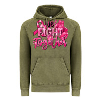 Vintage Olive we fight together breast cancer Vintage Hoodie - RanaPortraitStore