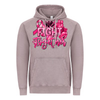 Vintage Zinc we fight together breast cancer Vintage Hoodie - RanaPortraitStore