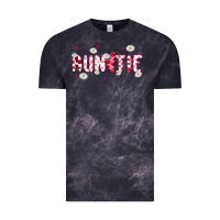 Cloud Black auntie Vintage Tee - MaliasSmallBusiness