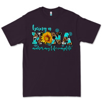 Plum being a nana makes my life complete Premium Tee - AdoDesignShop