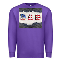 Purple fixer dad father's day Premium Sweatshirt - TumblerDesignByShophia