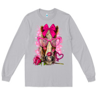 Moon Dust valentines day horse with sunglasses Long Sleeve Tee - NancyCooperArtShop