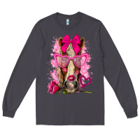 Smoke valentines day horse with sunglasses Long Sleeve Tee - NancyCooperArtShop