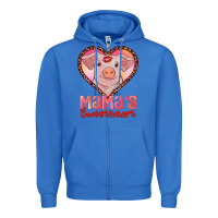 True Royal mamas sweetheart baby pig Zipper Hoodie - RanaPortraitStore