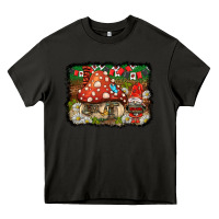 Asphalt welcome ladybug gnome background Heavy Core Tee - BarkalooDesign