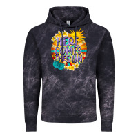 Cloud Black Here comes the sun Vintage Hoodie - NancyCooperArtShop