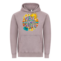 Vintage Zinc Here comes the sun Vintage Hoodie - NancyCooperArtShop
