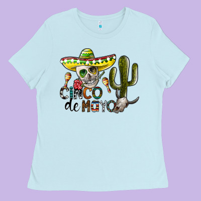 Cinco De Mayo Ladies Tee Designed By Sublimationcraftshop