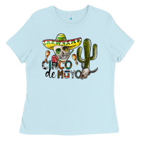 Baby Blue cinco de mayo Ladies Tee - SublimationCraftShop