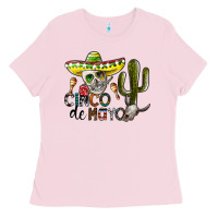 Bubblegum Pink cinco de mayo Ladies Tee - SublimationCraftShop
