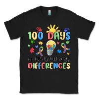Black 100 days of embracing differences Classic Tee - MaliasSmallBusiness