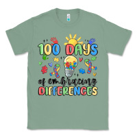 Sage 100 days of embracing differences Classic Tee - MaliasSmallBusiness