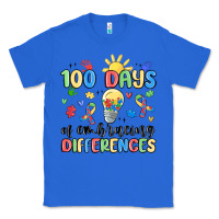 True Royal 100 days of embracing differences Classic Tee - MaliasSmallBusiness