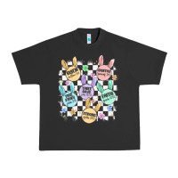 Pigment Black easter bunny candy Urban Heavy Tee - MaliasSmallBusiness