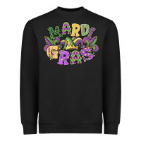 Black mardi gras Heavyweight Sweatshirt - MaliasSmallBusiness