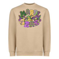 Mushroom mardi gras Heavyweight Sweatshirt - MaliasSmallBusiness