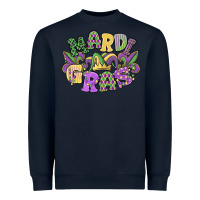 Navy mardi gras Heavyweight Sweatshirt - MaliasSmallBusiness