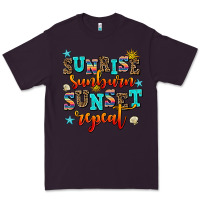 Plum sunrise sunburn sunset repeat Premium Tee - AdoDesignShop