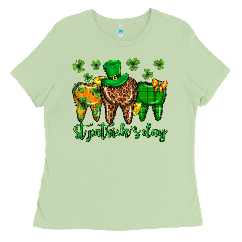 Dentist St. Patricks Day Ladies Tee by Neo Western | Teevron