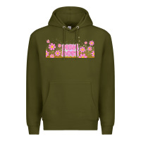 Army Green mom boss daisies Premium Hoodie - TumblerDesignByShophia