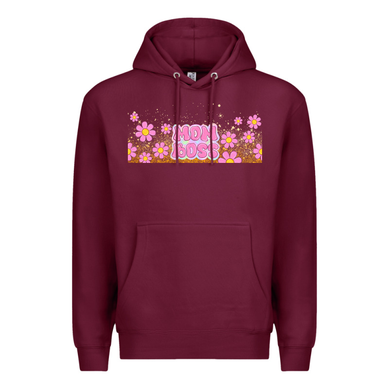 Mom Boss Daisies Premium Hoodie by TumblerDesignByShophia | Teevron