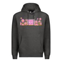 Charcoal Heather mom boss daisies Premium Hoodie - TumblerDesignByShophia