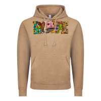 Vintage Coffee Western Love Simmental Cow Vintage Hoodie - LillyAllenDesigns