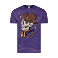 Cloud Purple cowboy killer Vintage Tee - MaliasSmallBusiness