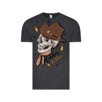 Vintage Black cowboy killer Vintage Tee - MaliasSmallBusiness