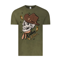Vintage Olive cowboy killer Vintage Tee - MaliasSmallBusiness