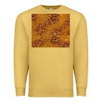 Antique Gold glitter cowhide Premium Sweatshirt - TumblerDesignByShophia
