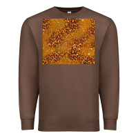 Chestnut glitter cowhide Premium Sweatshirt - TumblerDesignByShophia