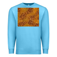 Ocean Blue glitter cowhide Premium Sweatshirt - TumblerDesignByShophia