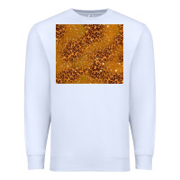 White glitter cowhide Premium Sweatshirt - TumblerDesignByShophia