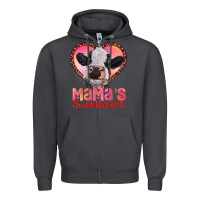 Smoke mamas sweetheart baby cow Zipper Hoodie - RanaPortraitStore